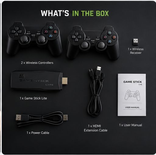 NexGen M8 Retro Game Stick Wireless Gaming Pad