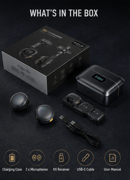 NexGen Wireless Microphone – Professional Audio, Anytime & Anywhere - NexGen
