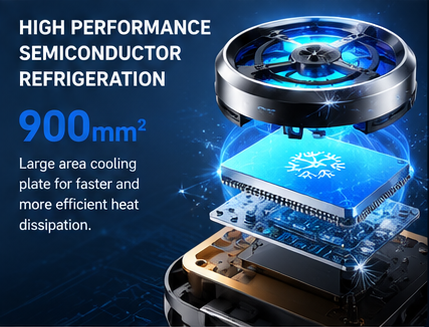 NexGen RGB Mobile Cooling Fan. - NexGen