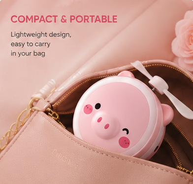 NexGen LED Makeup Mirror with Mini Fan - NexGen