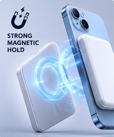 NexGen Magsafe Wireless Charging power Bank 3000Mah