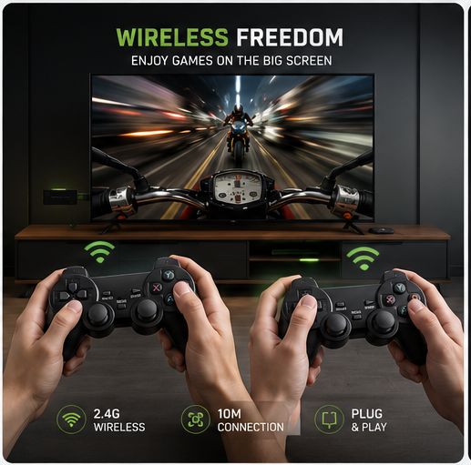NexGen M8 Retro Game Stick Wireless Gaming Pad