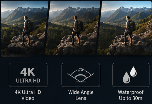 NexGen 4K Action Camera