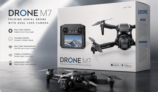 NexGen M7 GPS Drone – Advanced Aerial Photography & Intelligent Flight Experience - NexGen