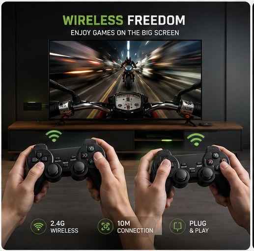 NexGen M8 Retro Game Stick Wireless Gaming Pad
