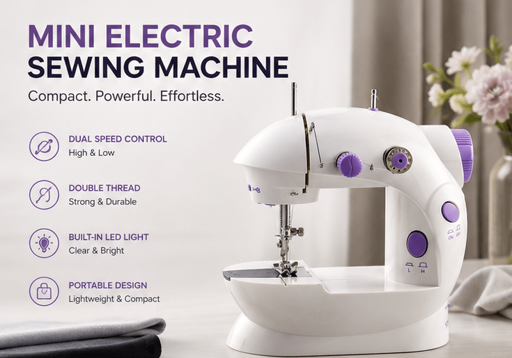 NexGen Mini Sewing Machine – Compact Convenience, Professional Results - NexGen