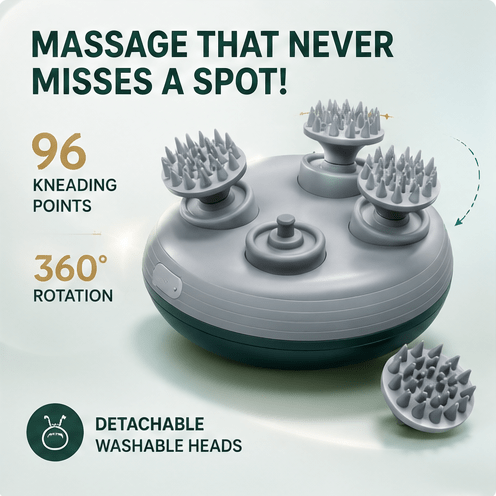 NexGen Scalp Massager – Relaxation, Wellness & Scalp Care Redefined - NexGen