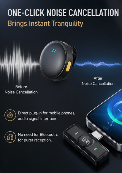 NexGen Wireless Microphone – Professional Audio, Anytime & Anywhere - NexGen